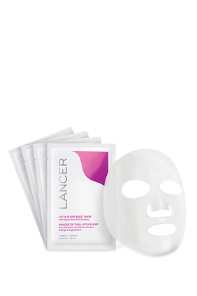 Lift & Plump Sheet Mask, Pack of 4